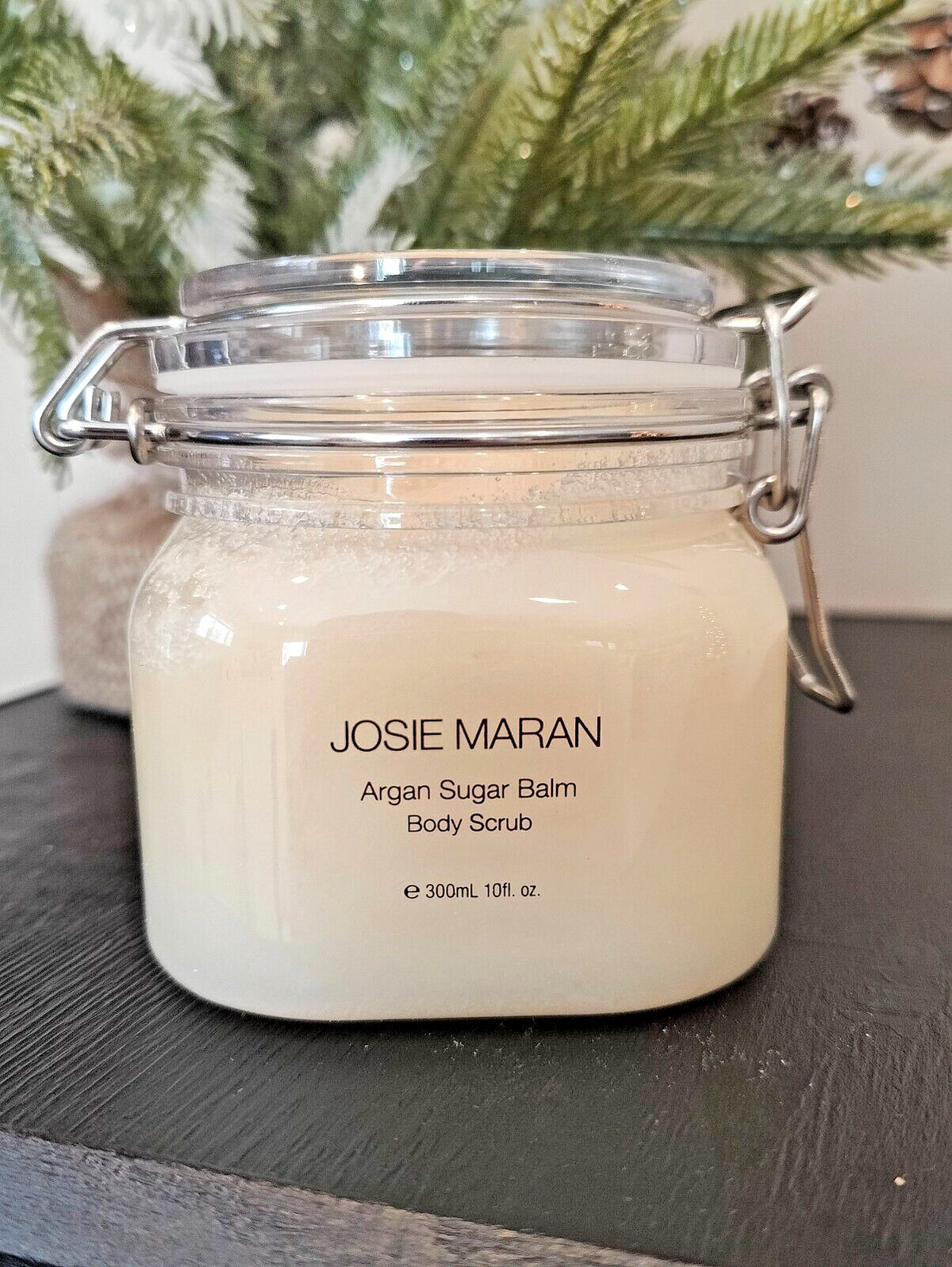 Josie Maran Argan Sugar Balm Body Scrub Exfoliate 300ml / 10oz -