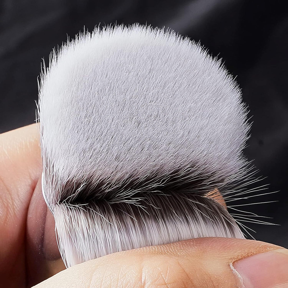 Double-Ended Makeup Brush Set - Foundation & Concealer Kabuki Tools