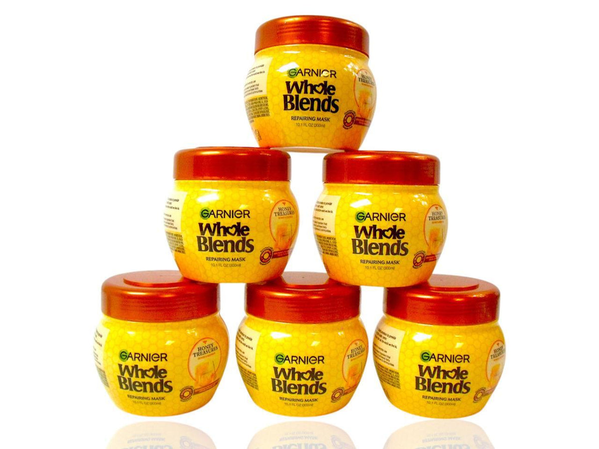 Garnier Honey Treasures Repairing Hair Mask for Dry & Damaged Hair - 10.1 oz, Pack of 6