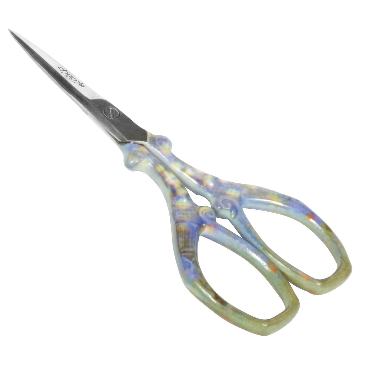 Professional Nail Clipper & Cuticle Scissors Set - Stainless Steel, Sharp Curved Blades for Nails & Eyebrows