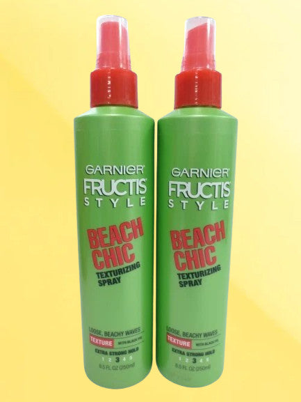 Beach Texturizing Spray with Extra Strong Hold - Garnier Fructis, 8.5 oz, 2 Pack