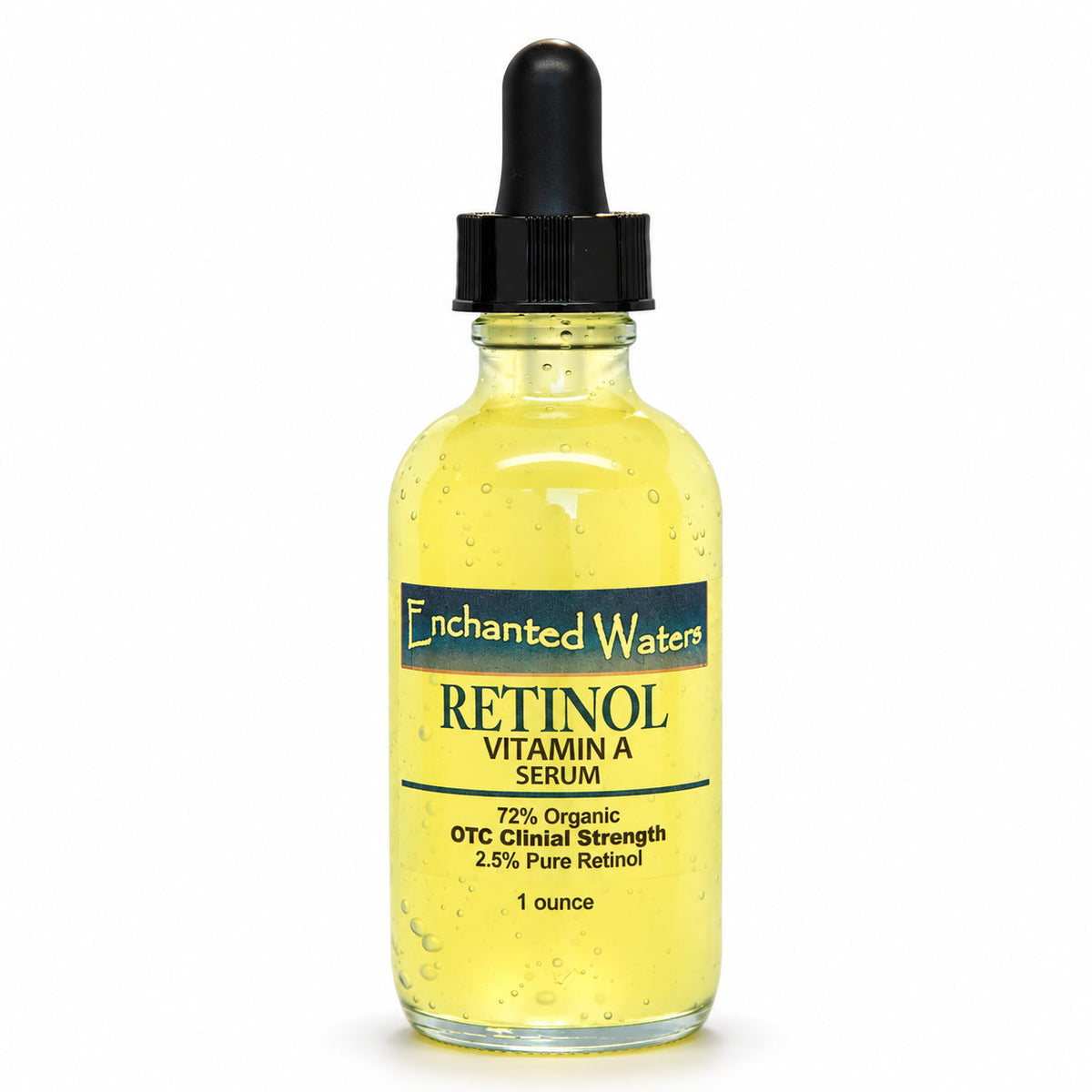 Retinol Serum 2.5% Vitamin A + Hyaluronic Acid Anti-Aging Face Treatment