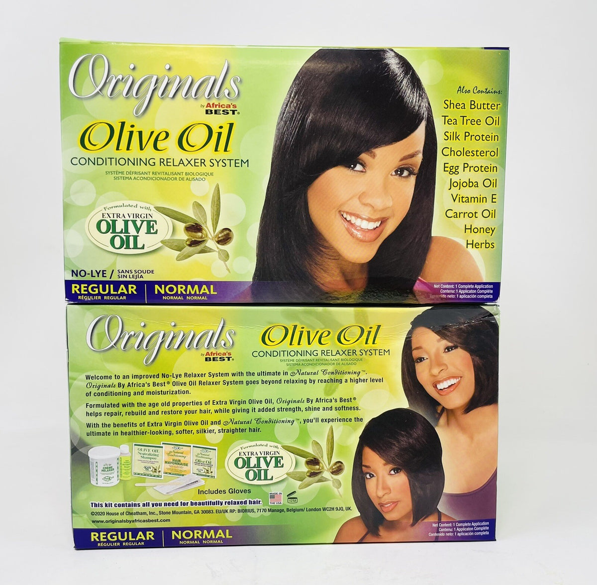 Olive Oil Conditioning Relaxer - No Lye, Organic Hair Care