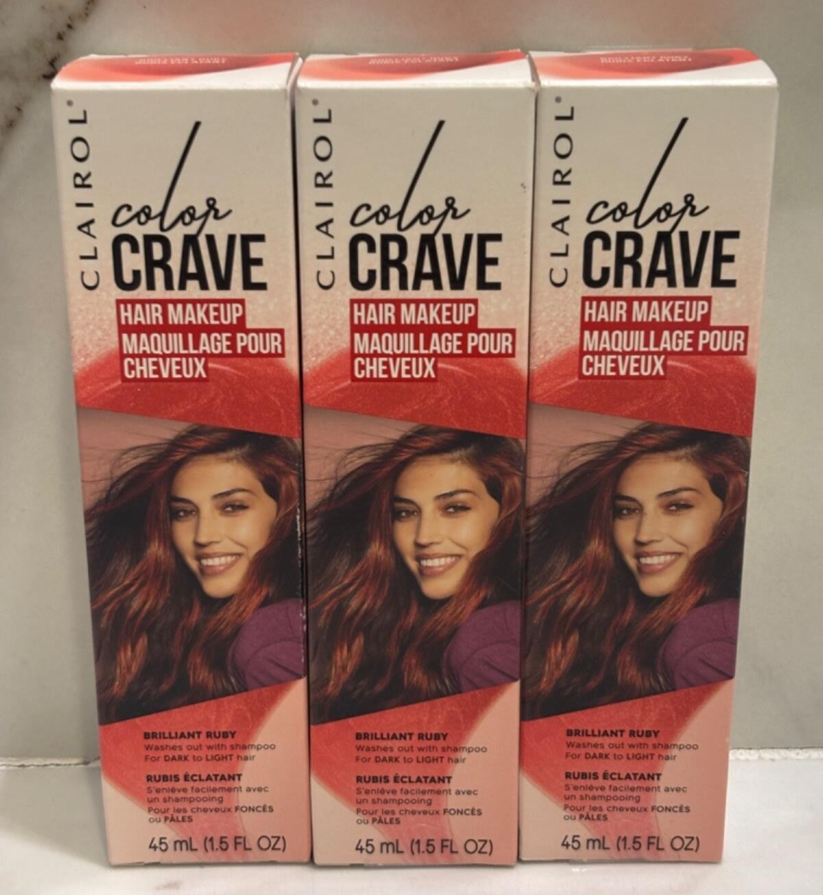 Hair Makeup Brilliant Ruby 1.5 oz - 3 Pack