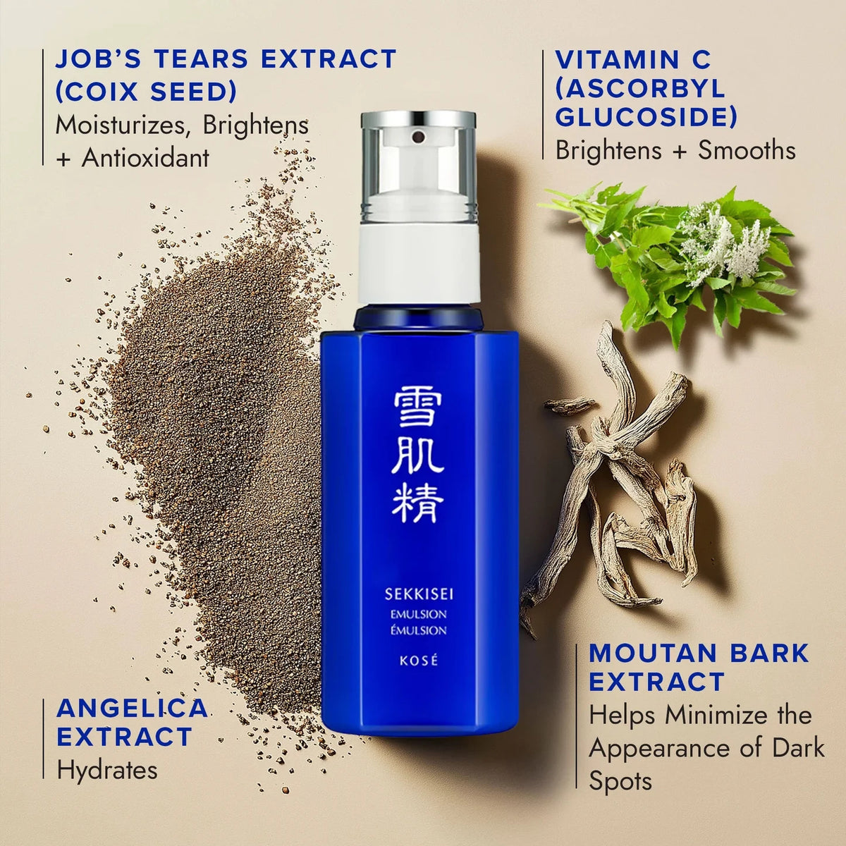 Sekkisei Facial Moisturizer Emulsion 4.7 oz