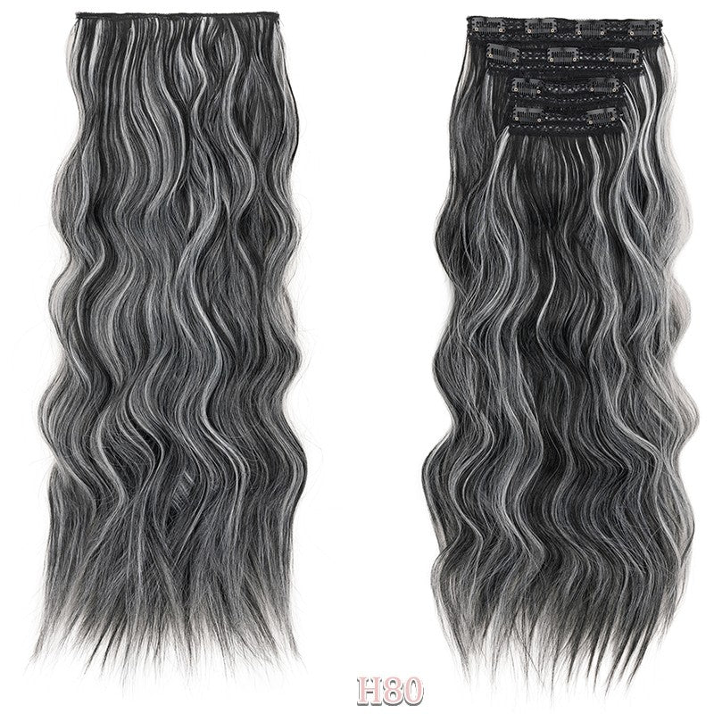 Double Weft Clip-In Human Hair Extensions Full Head - Multiple Colors & Lengths