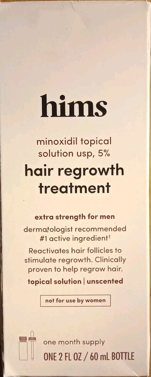 Minoxidil 5% Hair Regrowth Solution for Men - 4oz