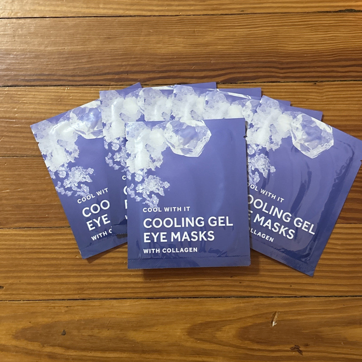 Cooling Gel Under Eye Masks - 7 Sets for Puffiness & Dark Circles