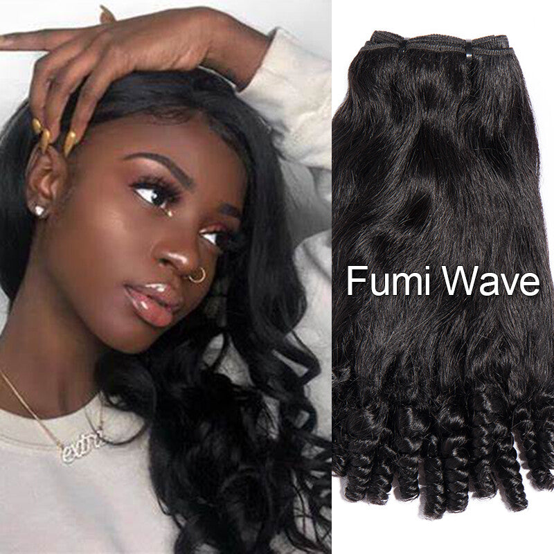 Virgin Human Hair Extensions Bundles - Straight Wavy Weave & Weft Options