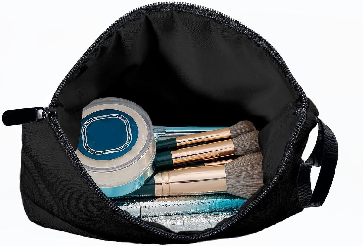 Travel Makeup Bag - Large Paris-Inspired Cosmetic Organizer for Women