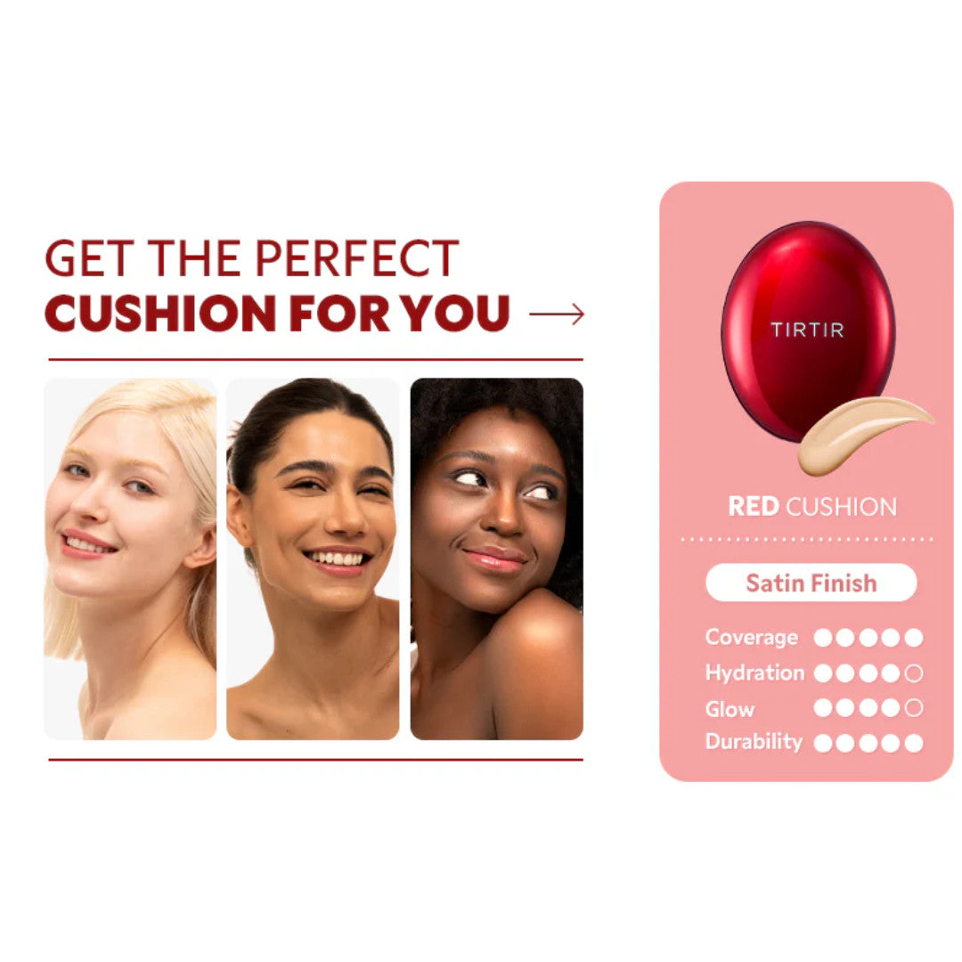 Hydrating Full-Coverage Cushion Foundation SPF40 PA++ Multiple Shades