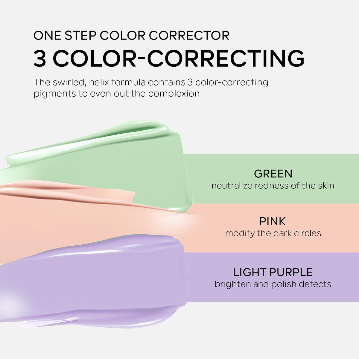 3-in-1 Color Correcting Makeup Primer SPF 50 PA+++ Facial Serum