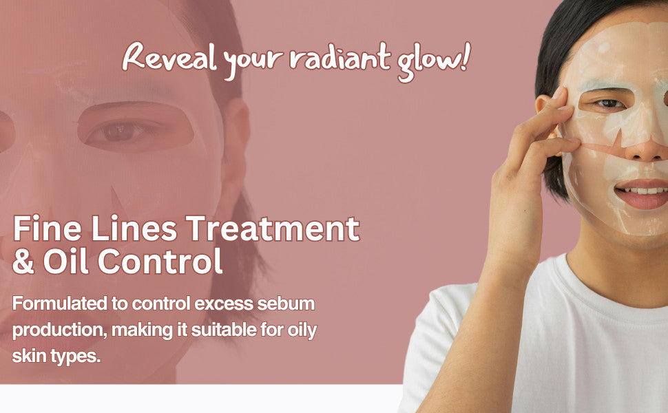 Collagen Anti-Wrinkle Lifting Face Mask - Korean Hydrogel Sheet