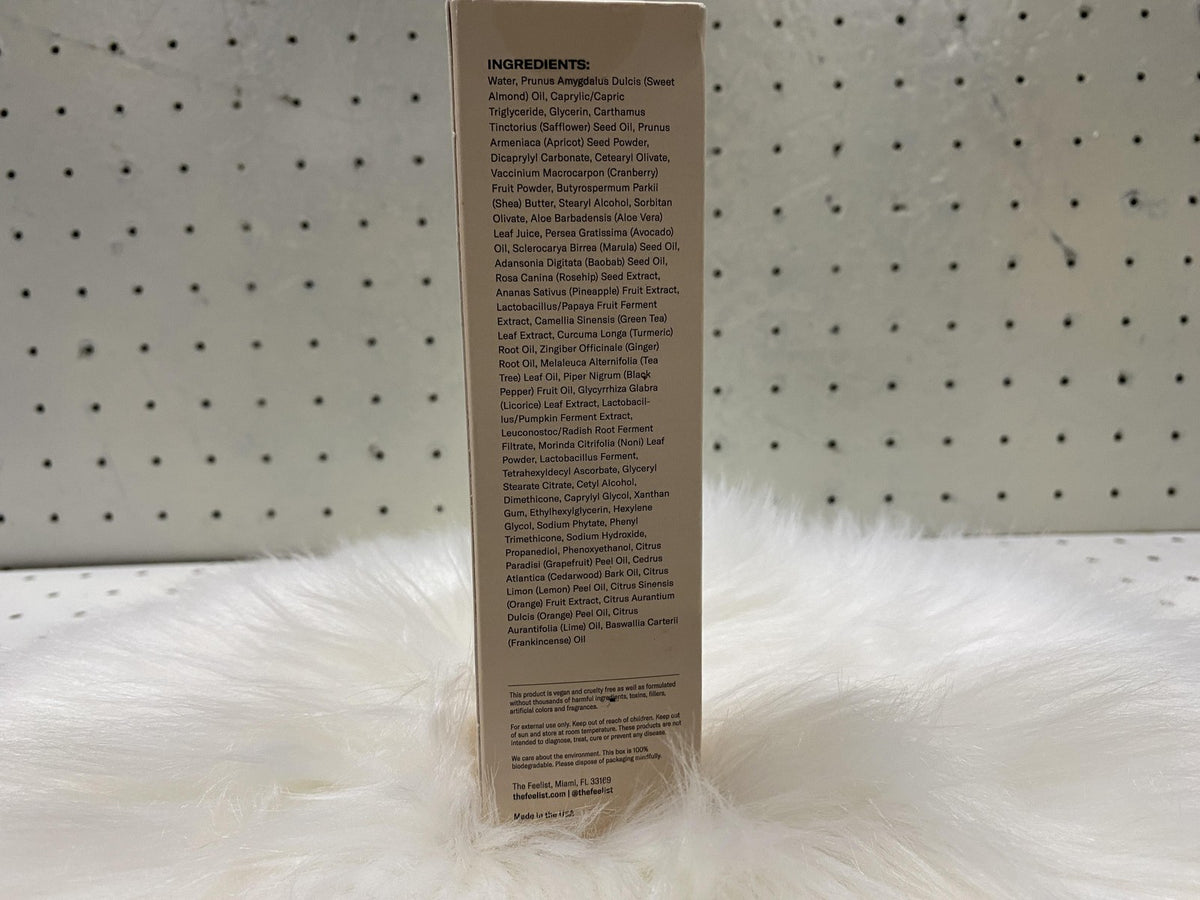 The Feelist Juice Shot Smoothing Facial Polish 75mL 2.5 Fl Oz Beige