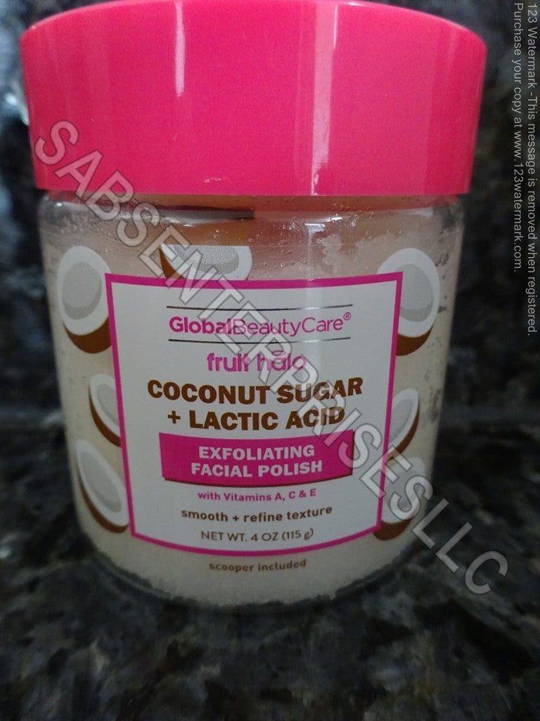 8 Global Beauty Care COCONUT SUGAR + LACTIC ACID Exfoliating Facial