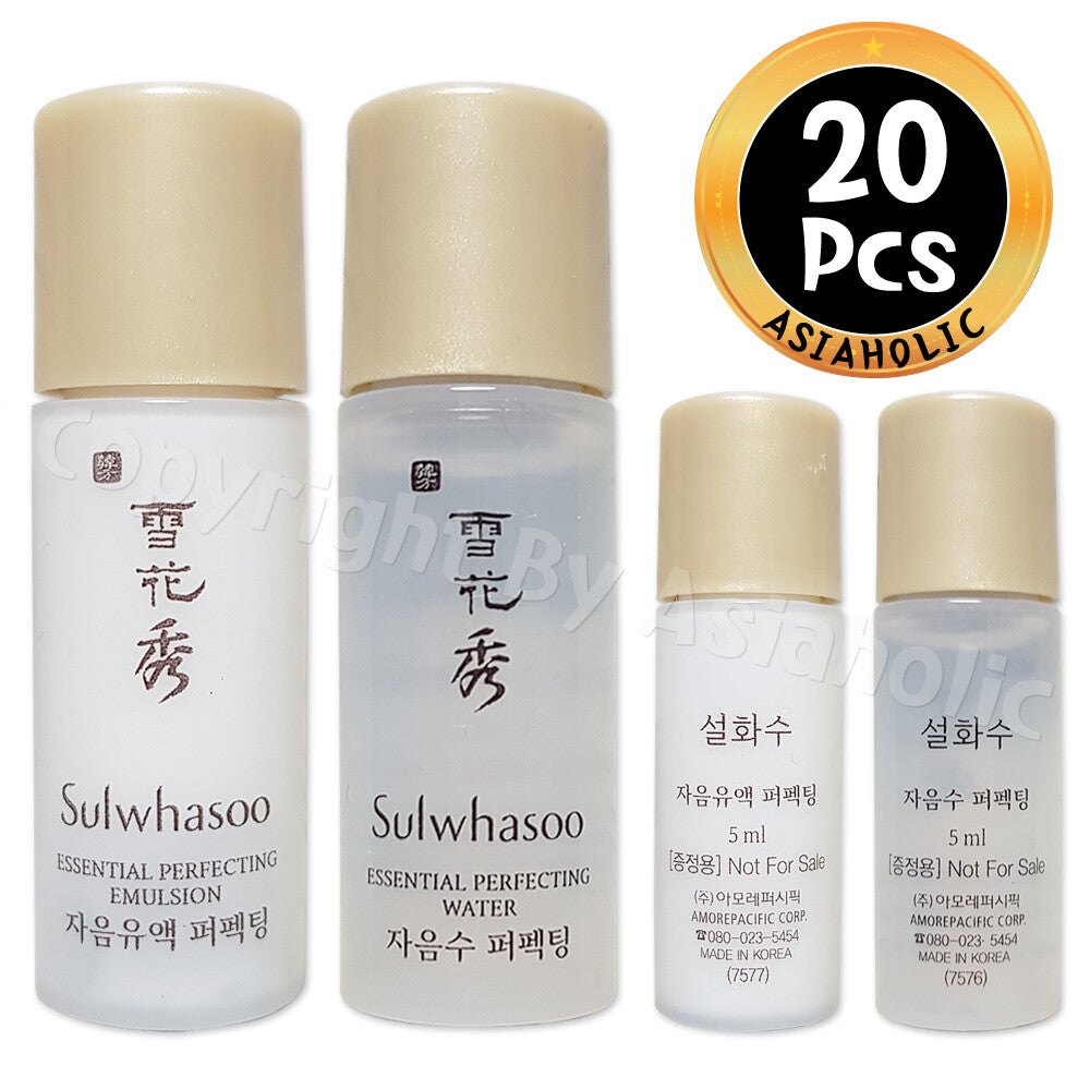 Sulwhasoo Essential Perfecting 5ml Water (10pcs) + Emulsion 20pcs