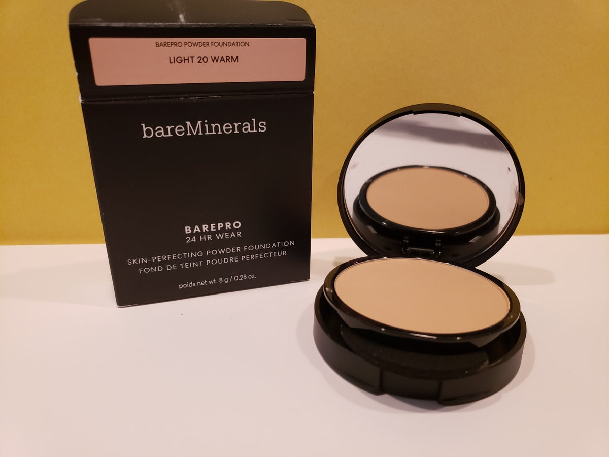 Bare Minerals BarePro 24HR Skin-Perfecting Powder Foundation Light 20 Warm