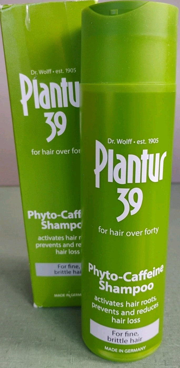 Plantur 39 Phyto Caffeine Shampoo 250ml for Thinning Hair & Scalp Care
