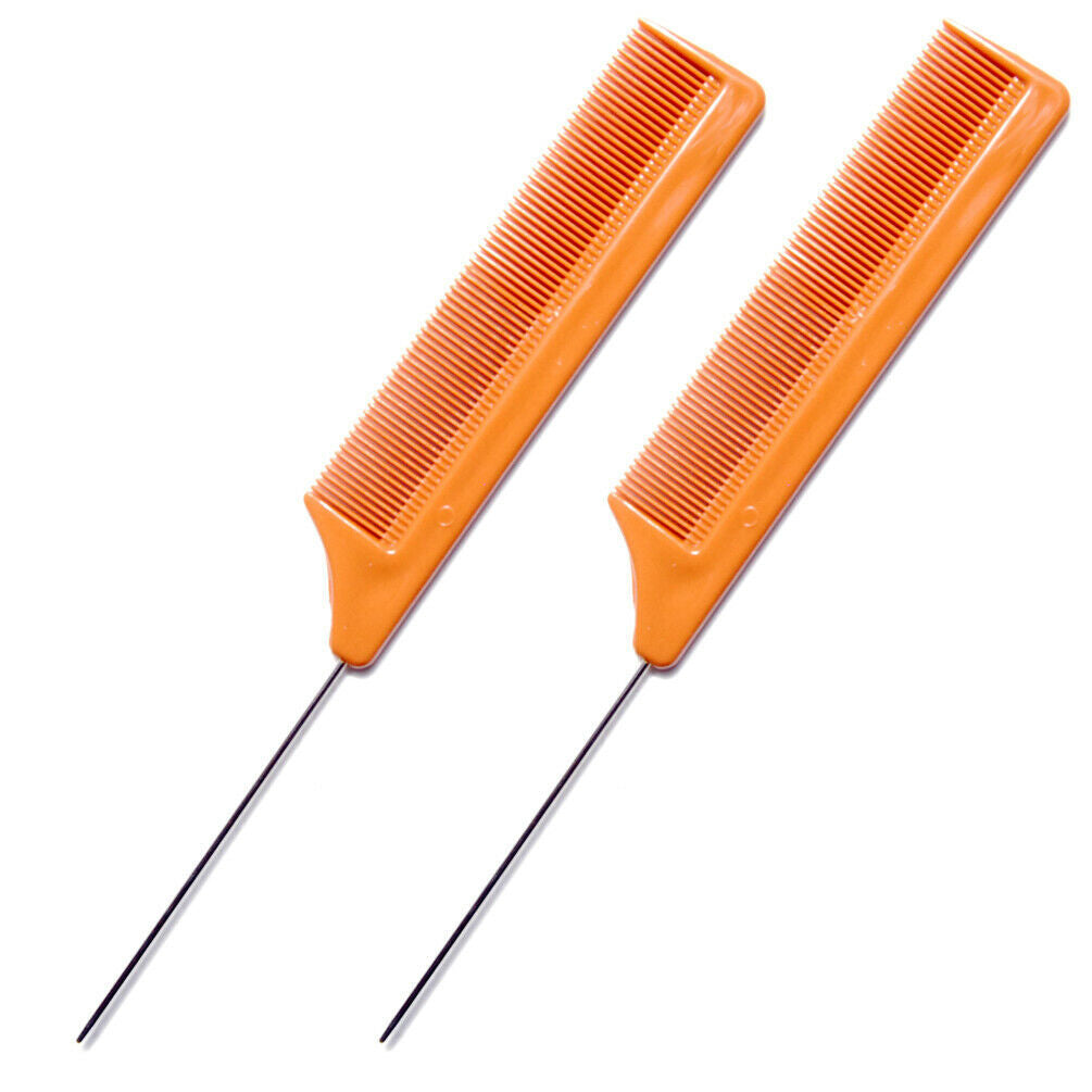 Bone Hair Comb 2 Pack - Precise Styling & Detangling