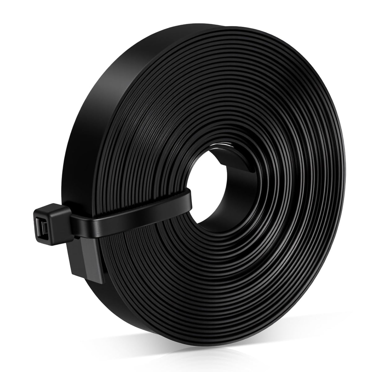 Keratin Glue for Hair Extensions - Hot Fusion Flat Tip 0.9cm x 300cm Black