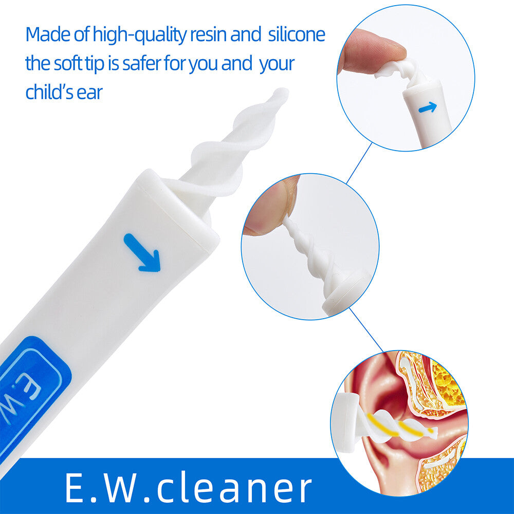 16-Piece Ear Pick & Wax Removal Tool Set, Resin & Silicone