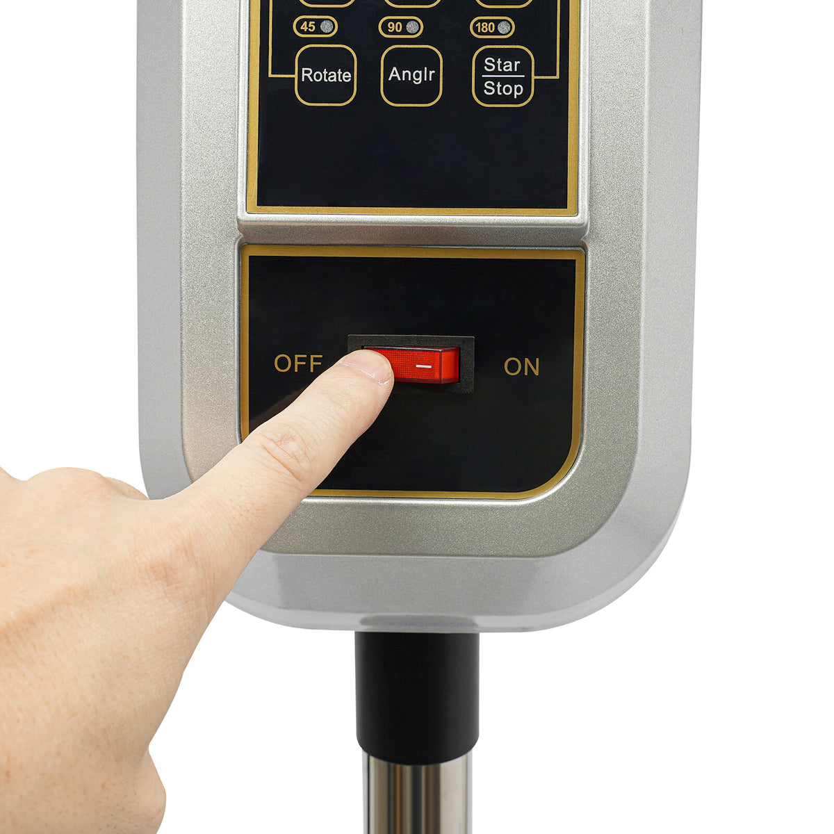 Vertical Standing Hair Dryer 950W with Adjustable Temperature & Rotation