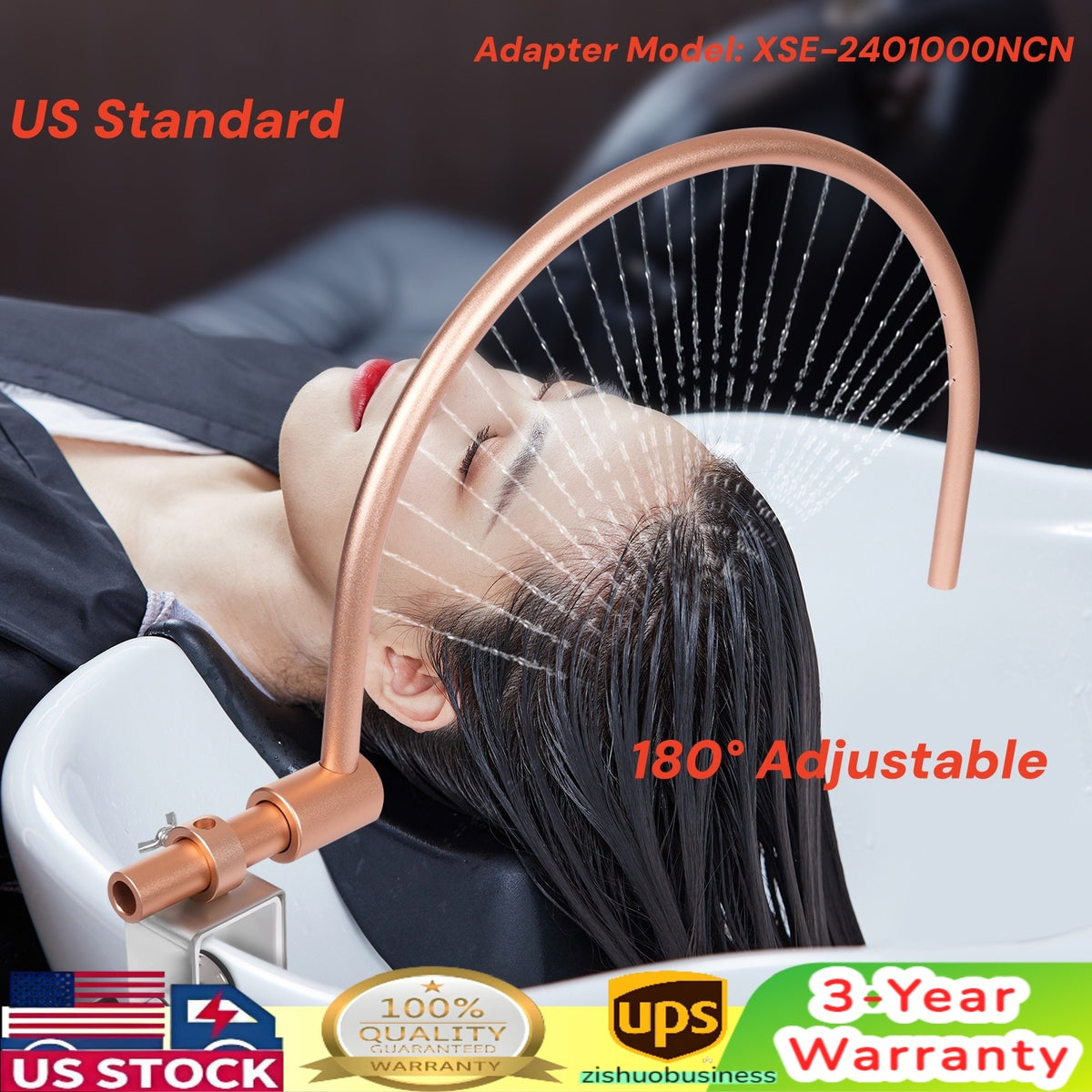 Head Spa Equipment Frame W/ Pump Hair-washing Bed Water Circulation