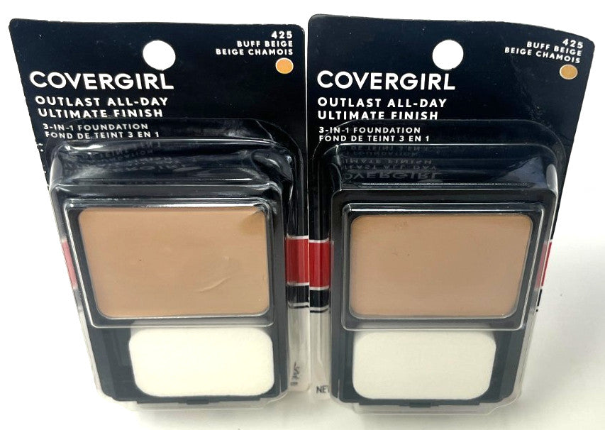 2 Pack All-Day Foundation Sealed Buff Beige 425 - Makeup Base