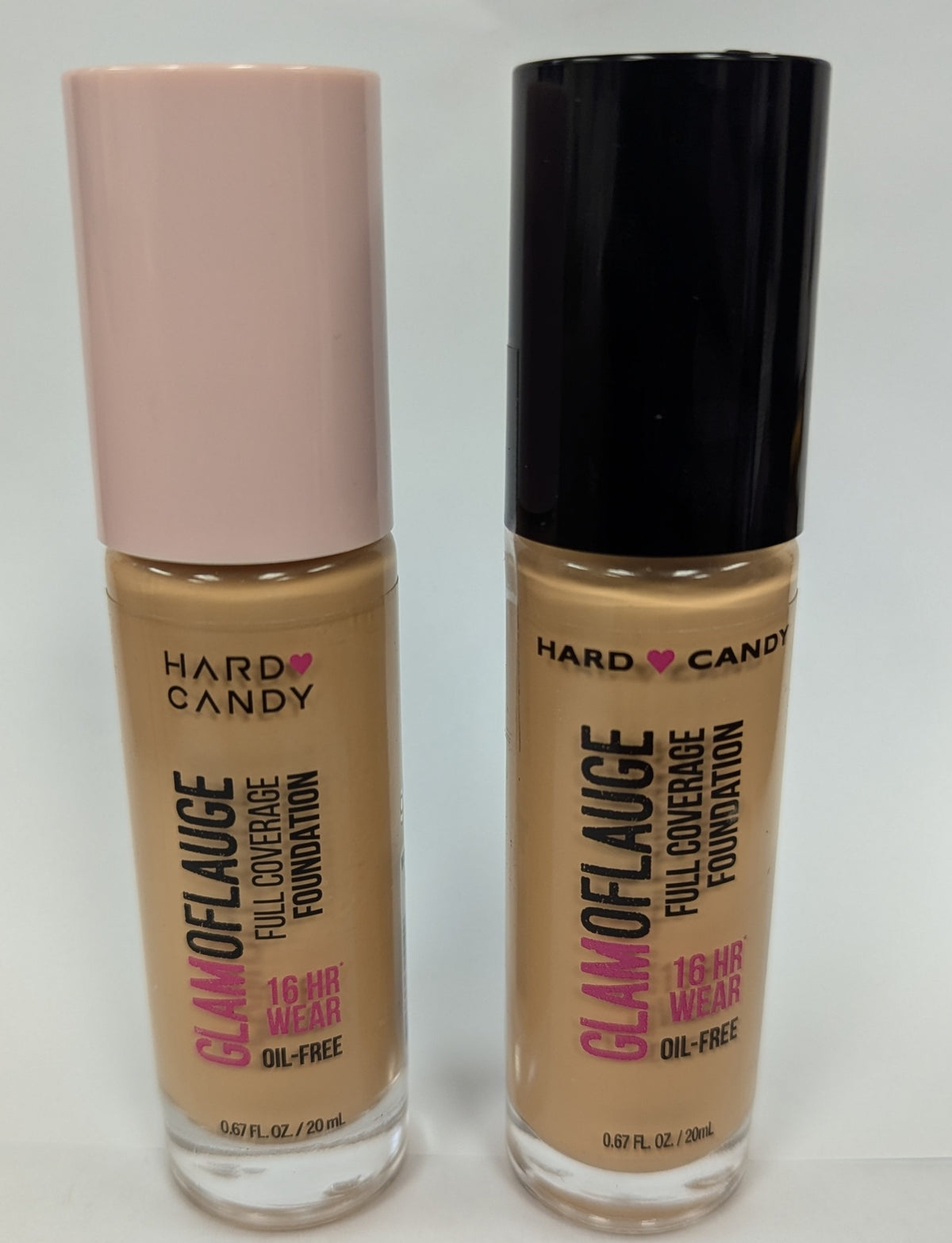 Hard Candy Glamoflauge Oil-Free Foundation #1512 Warm Honey 16HR Medium Coverage