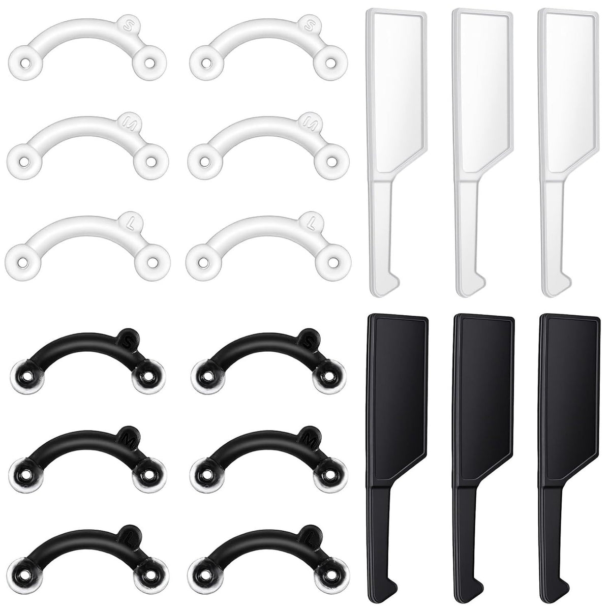 Nose Shaper Clips 6 Pairs - Invisible Nose Slimmer & Contouring Kit for Women & Men