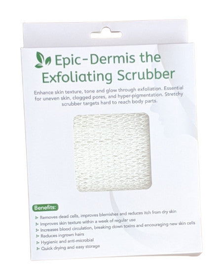 Exfoliating scrubbers in 13 colors, widely used Africa as African
