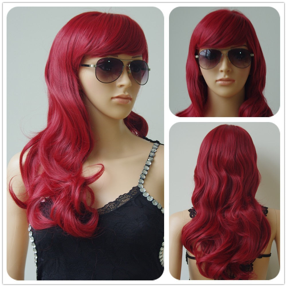 Long Ombre Wigs - Heat Resistant Synthetic Hair, Thick Full Wigs