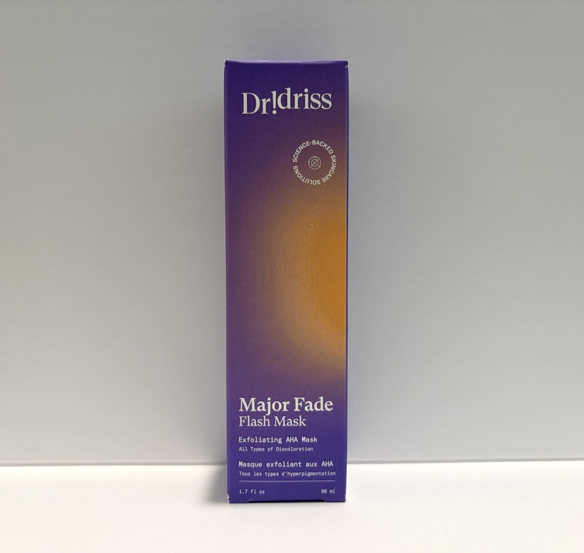 Dr Idriss Major Fade Flash Exfoliating AHA Mask 1.7oz