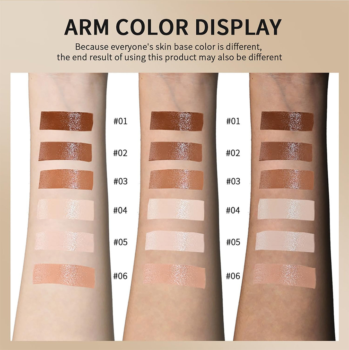 Skin Tint for Black Women - Hydrating Foundation Stick with Flawless Coverage