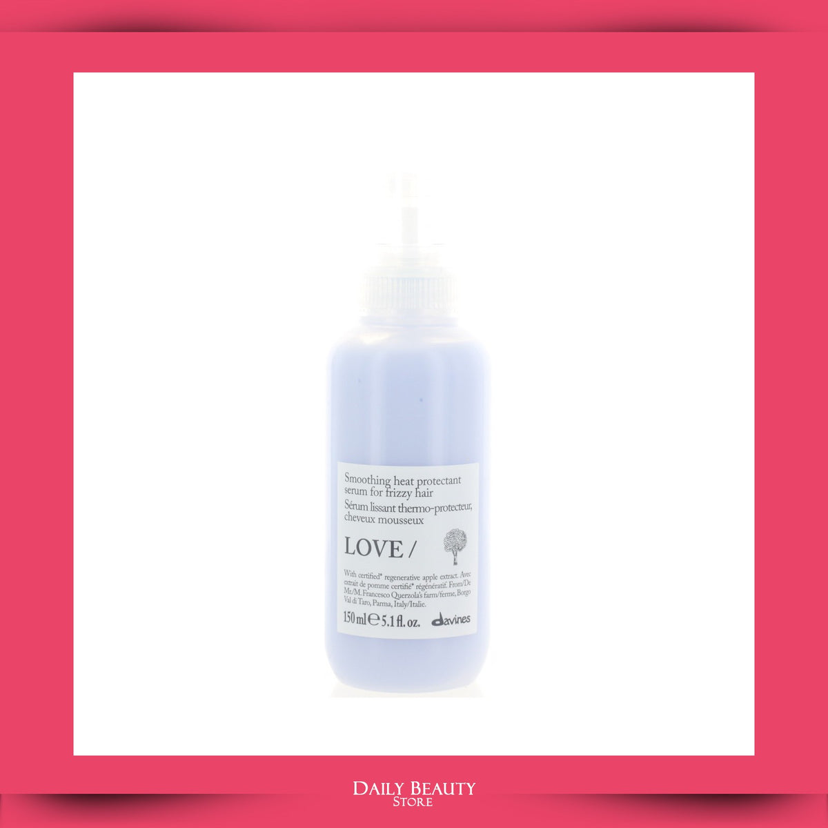 Heat Protectant Spray for Hair - Smoothing & Anti-Frizz, 150ml