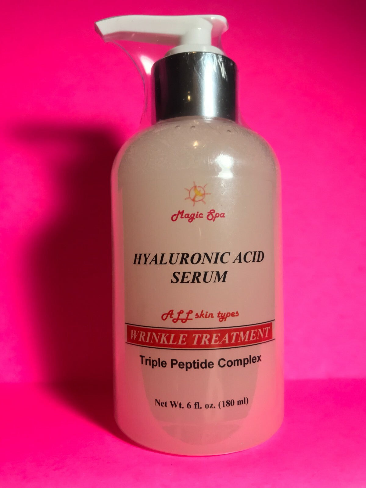 Hyaluronic Acid Serum 6oz - Anti-Aging Wrinkle Filler