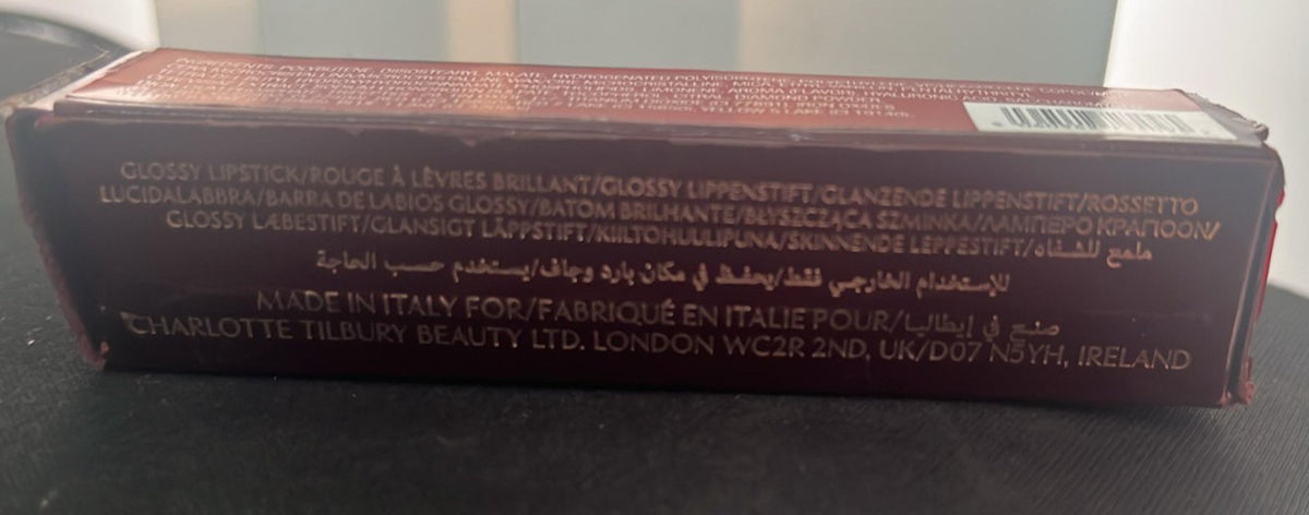 Charlotte Tilbury Superstar Lips Glossy Lipstick Walk of Shame 0.06oz New
