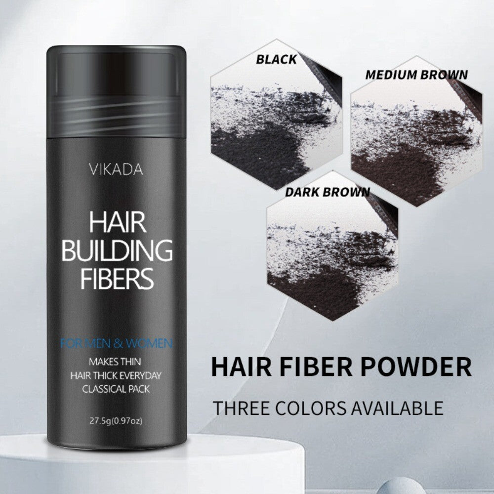 Hair Fiber Hair Loss Concealer Thickening Fibers Black 27.5g