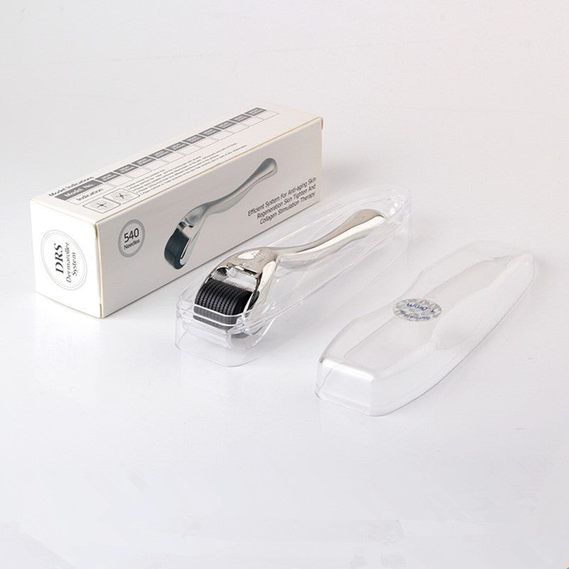 Derma Skin Roller with Titanium Micro Needles for Face & Hair Regrowth