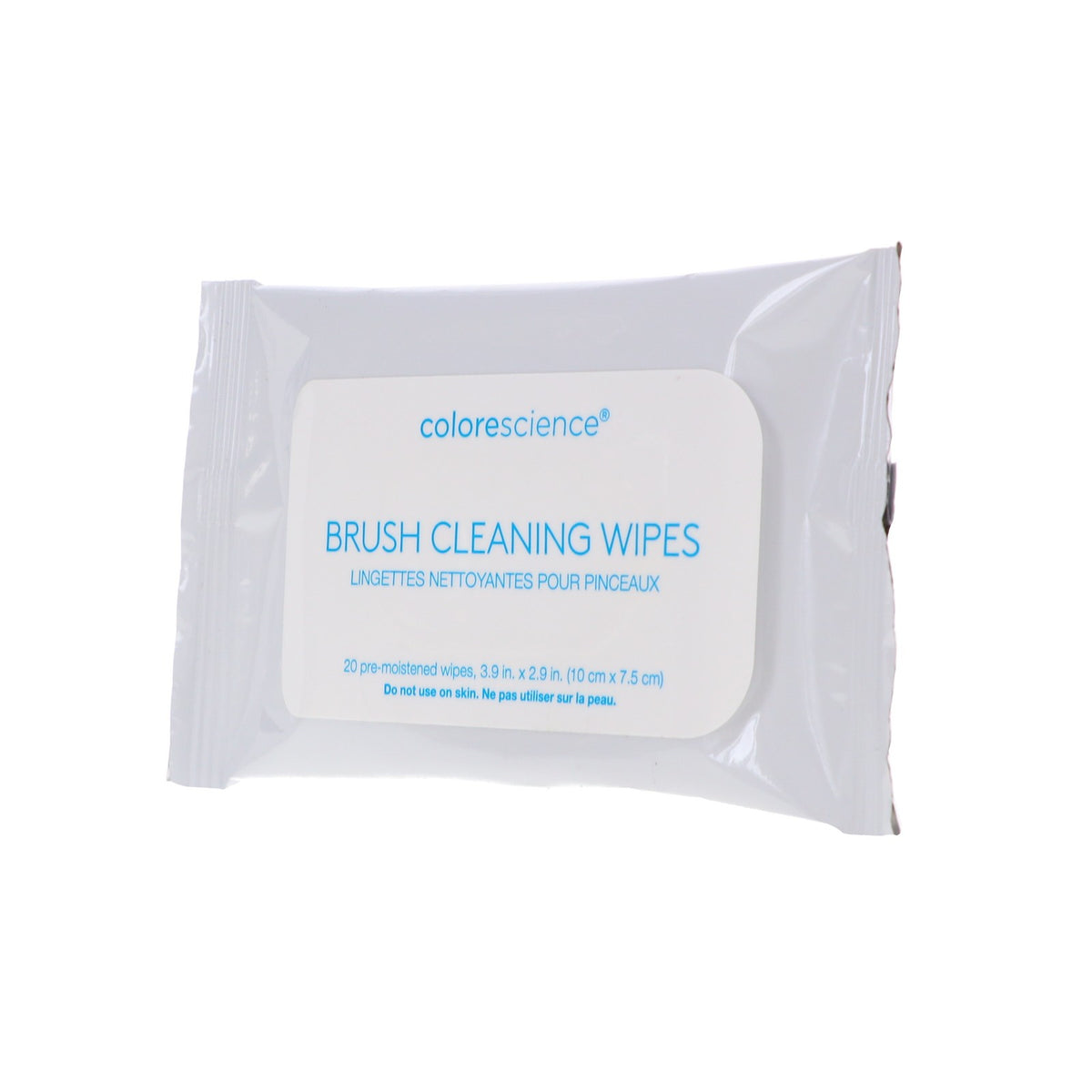 Colorescience Brush Cleaning Wipes 20 Count for Makeup Tools