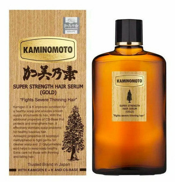 Kaminomoto Super Strength Hair Loss & Growth Serum Gold 150ml