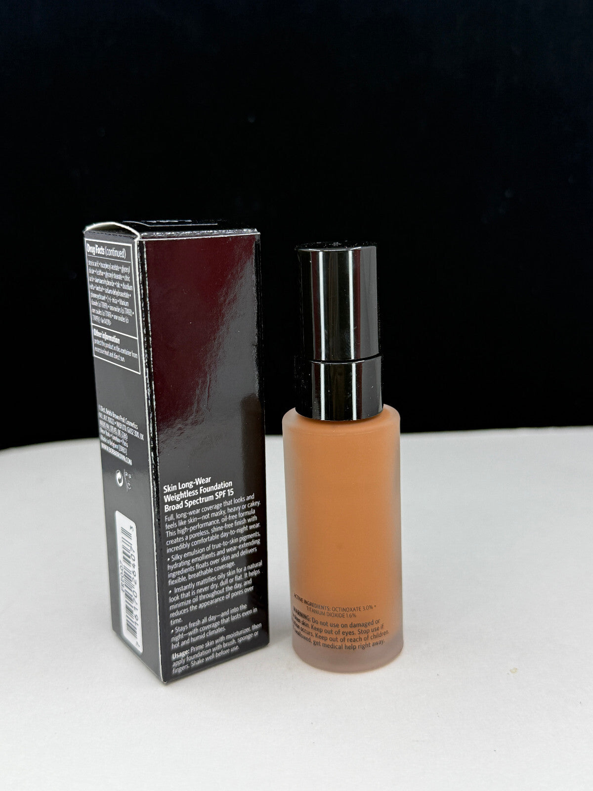 Long-Wear Foundation SPF 15 Almond Shade 0.44 oz - Skin Makeup