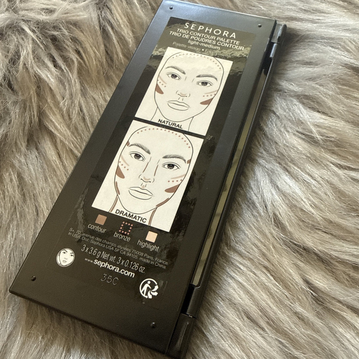 Contouring Face Palette Light Medium - Full Size Makeup Kit