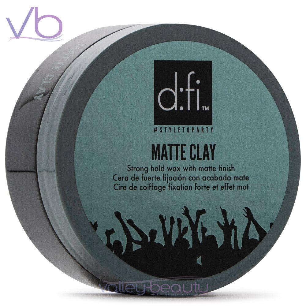 Strong Hold Matte Clay Wax for Hair Styling - Multiple Sizes