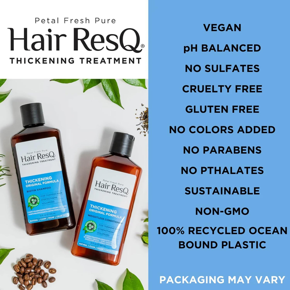 Thickening Shampoo with Biotin & Keratin for Hair Growth
