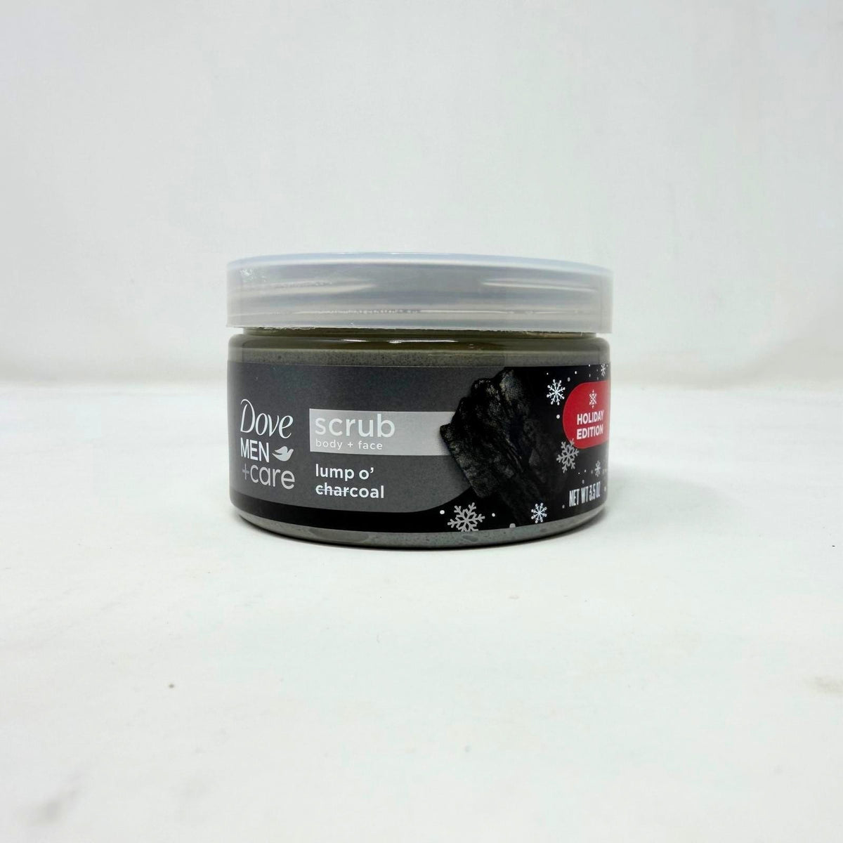 3-Pack Dove Men+Care Holiday Edition Body & Face Scrub, Lump O'