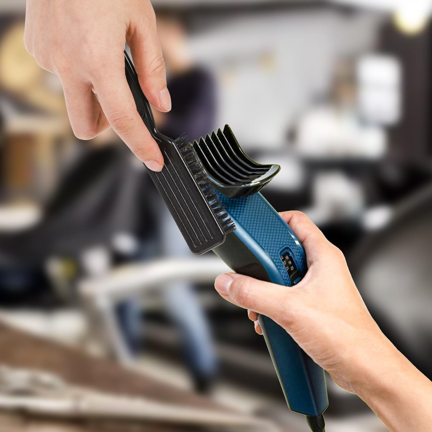 50 Pack Blade Clipper Cleaning Brushes for Barbers and Salons
