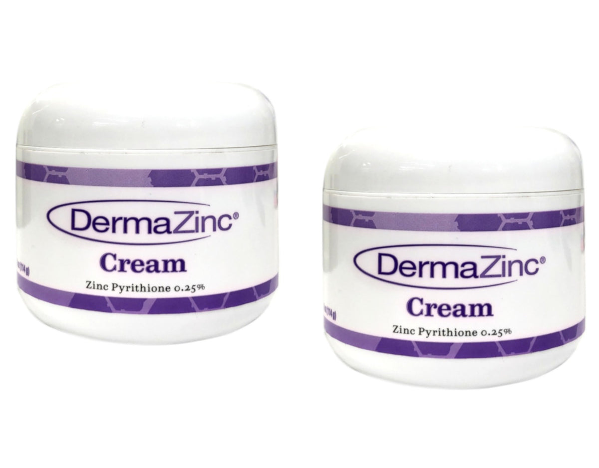 Zinc Pyrithione Cream 0.25% - 4 oz, Pack of 2