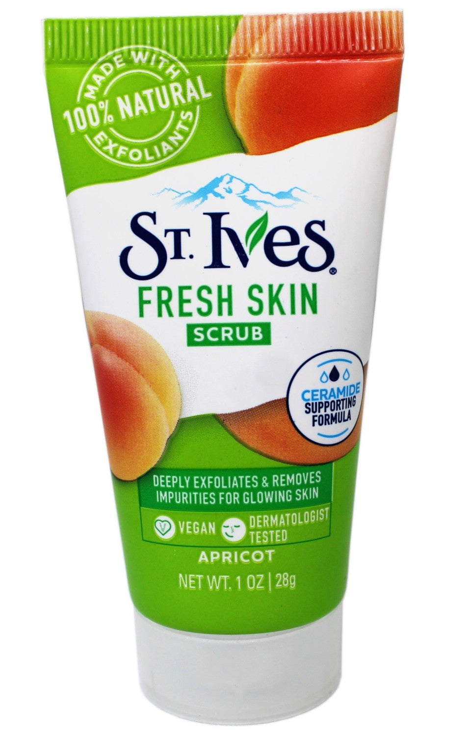 St. Ives Fresh Skin Scrub, Deep Exfoliator, Apricot, 1 OZ