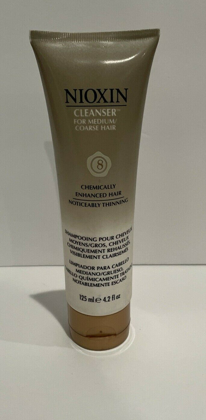 Nioxin System 8 Cleanser Medium/Coarse 4.2 fl oz